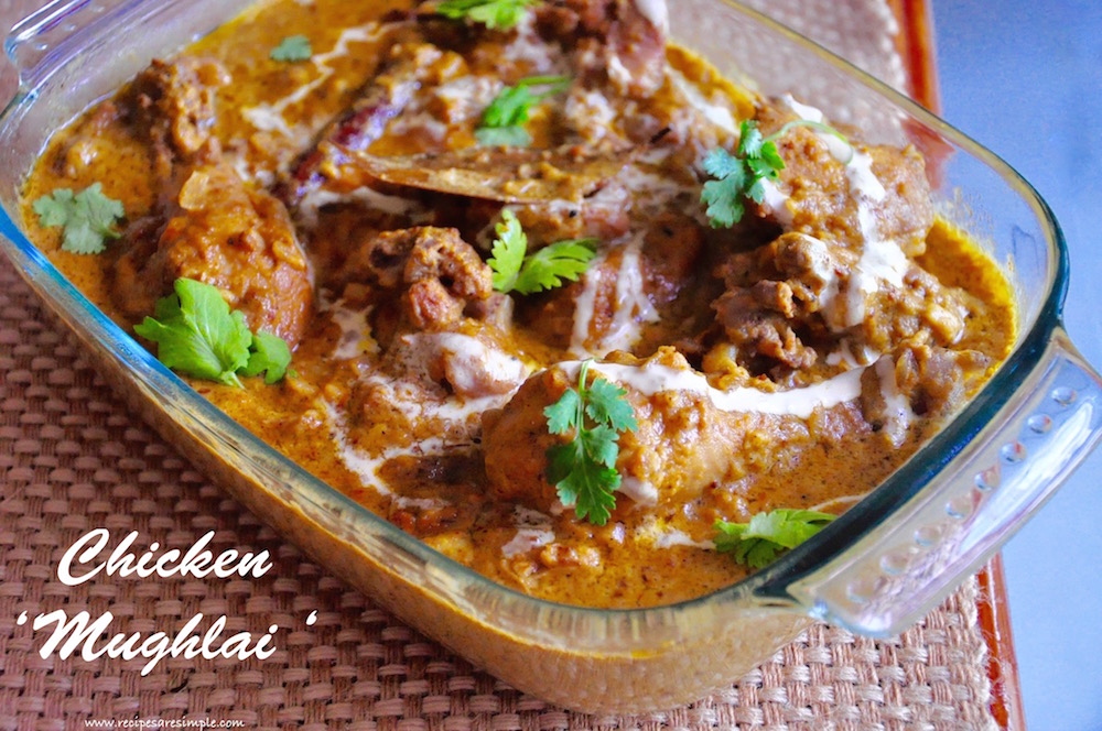 Mughlai Chicken with Almonds