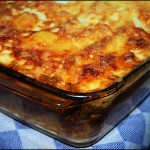 Pastitsio 150x150 Creamy Style Lasagna with home made Lasgna sheets and Ricotta