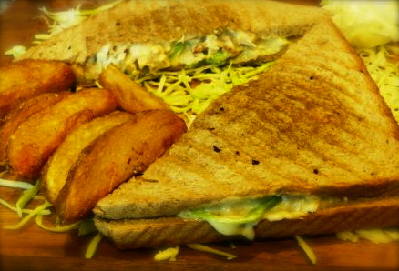 Coleslaw Chicken Sandwich