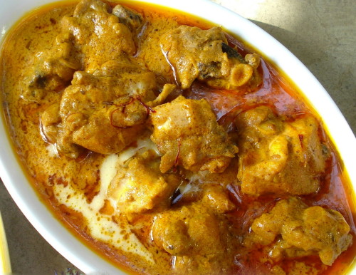 Mughlai Chicken with Almonds