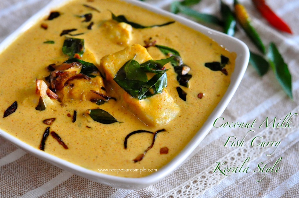 Coconut Milk Fish Curry Kerala Style