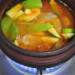 prawncurry31 150x150 Prawns Curry with Green Mango   Konju Mango Curry