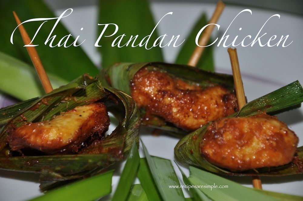 Thai Pandan Leaf Chicken