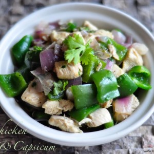 easy chicken and capsicum 300x300 Indo Chinese Cuisine