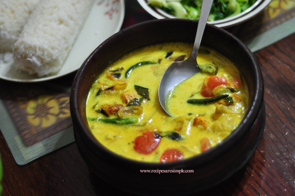 fishmoleeputtu Fish Molee    Fish Stewed in Lightly Spiced Coconut Gravy