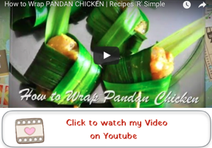 how to wrap pandan chicken youtube video Thai Pandan Chicken Recipe   Gai Hor Bai Toey [ไก่ห่อใบเตย]