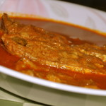 varutharacha meen curry 150x150 Grey Mullet Fish Curry   Nadan Thirutha Curry