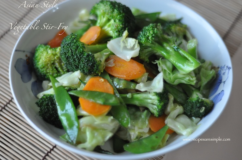 Chinese Stir Fried Vegetables