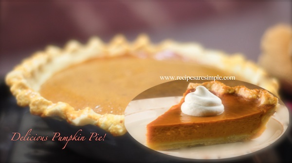 Pumpkin Pie from scratch – Best homemade pumpkin pie