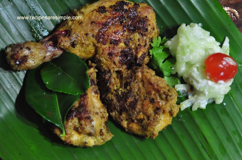 Exotic Grilled Basil Chicken with Coconut