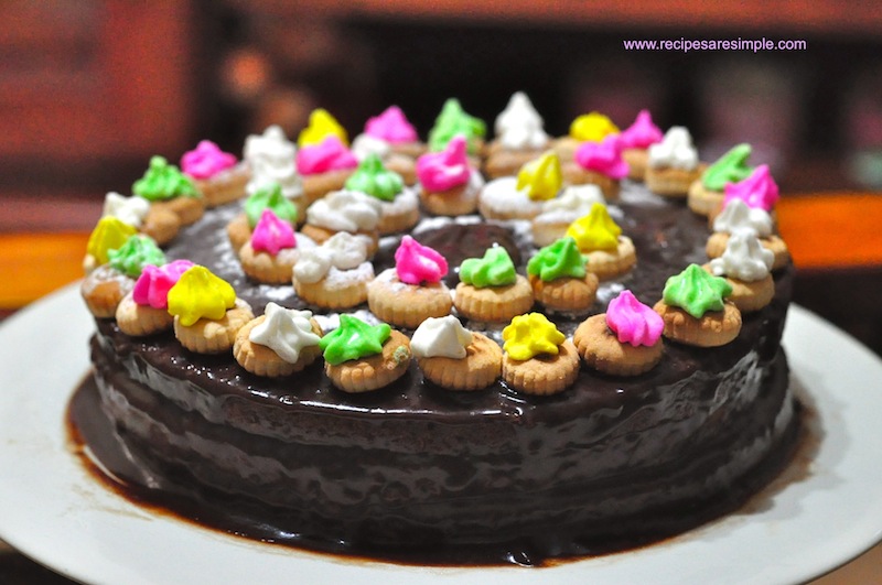 Chocolate Fudge Sponge Cake