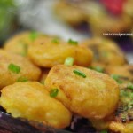 perkedel 150x150 Quick Pappada Vada   Savory Fried Papadam Snack