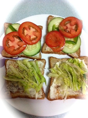 Simple Tasty Veg Sandwich - Recipes 'R' Simple