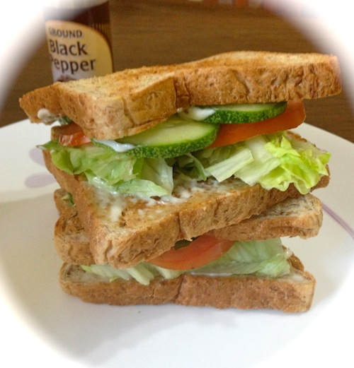 Quick Vegetable Sandwich