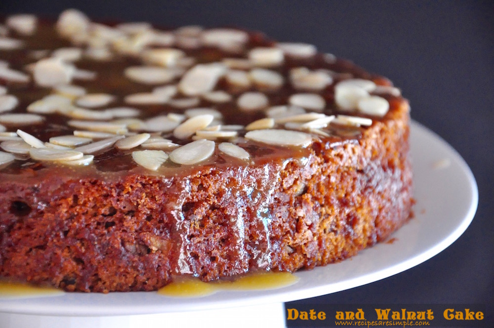 date and nut cake Date and Nut Cake | Moist and Delicious