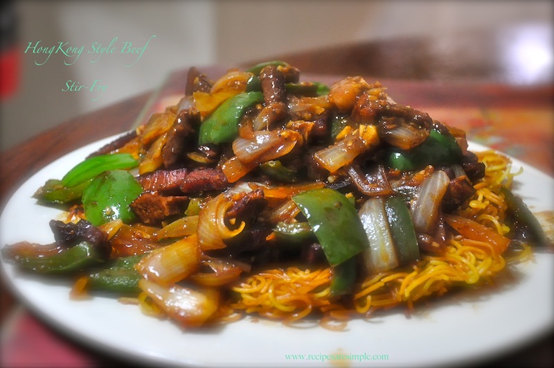 Hong Kong Beef (Stir-Fry)