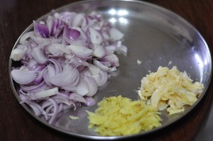 nadan chicken curry - ingredients