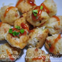 CHICKEN RICE BALLS 200x200 Delicious Chicken Recipes