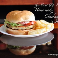 ChickenBurgerRecipe 200x200 Delicious Chicken Recipes