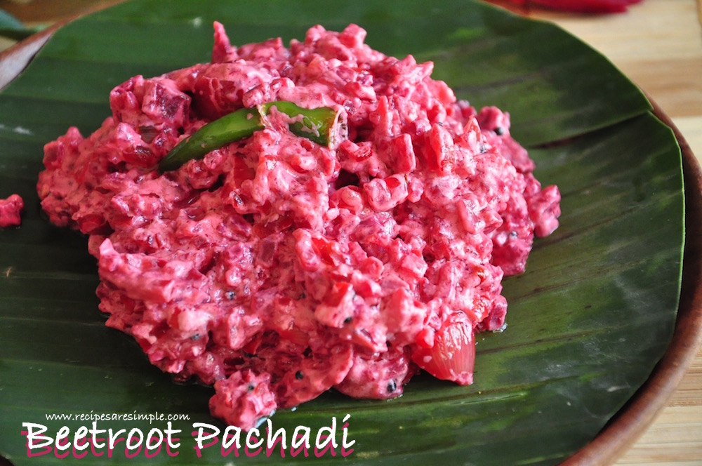 beetroot pachadi