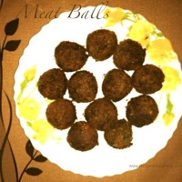 meatballs 200x200 Beef & Mutton Recipes