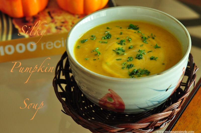 Silky Pumpkin Soup Recipe