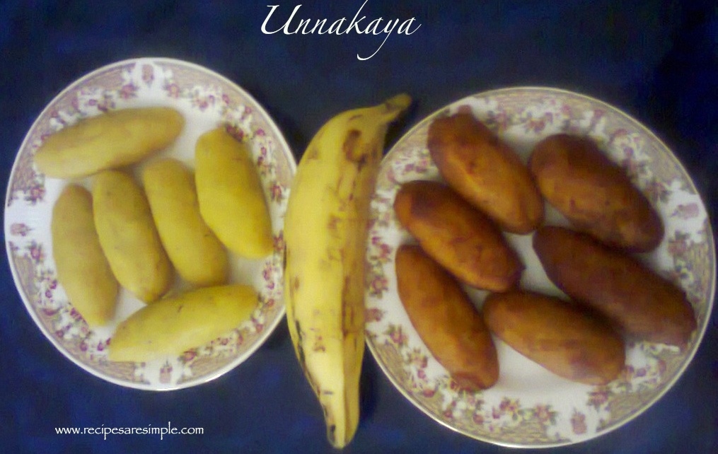 Unnakaya Recipe Malabar – Fried Stuffed Plantain Balls