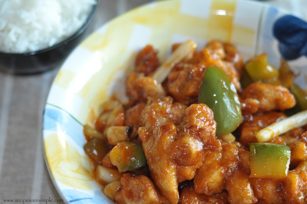 ASIAN SWEET AND SOUR CHICKEN 1