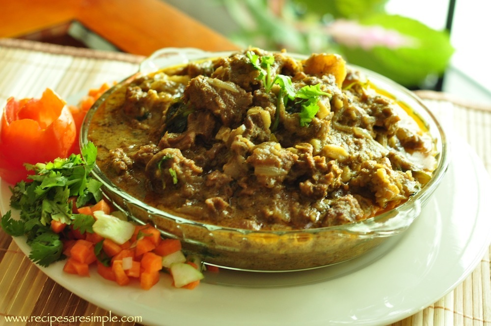 mutton curry Mutton Curry with Coconut Milk   Stewed   Kerala Style