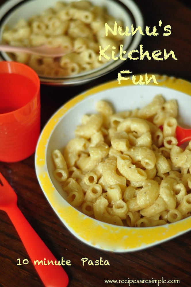Simple Pasta for Kids