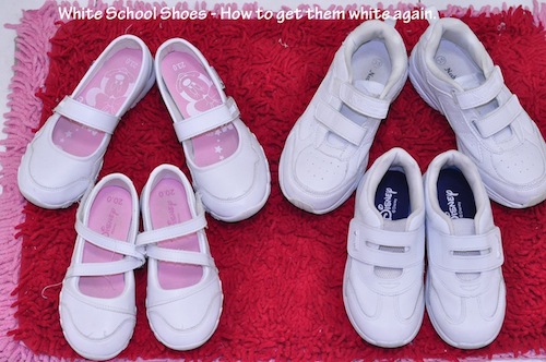 bata white shoes school