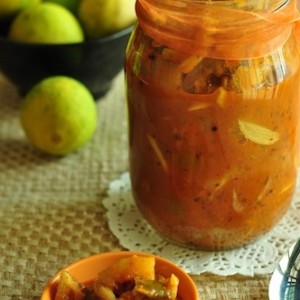 lime pickle 2 300x300 Vegetarian and Egg Recipes