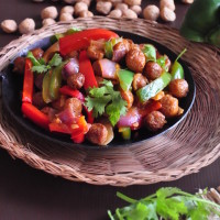 Soya Chunk Manchurian 1 200x200 Vegetarian and Egg Recipes