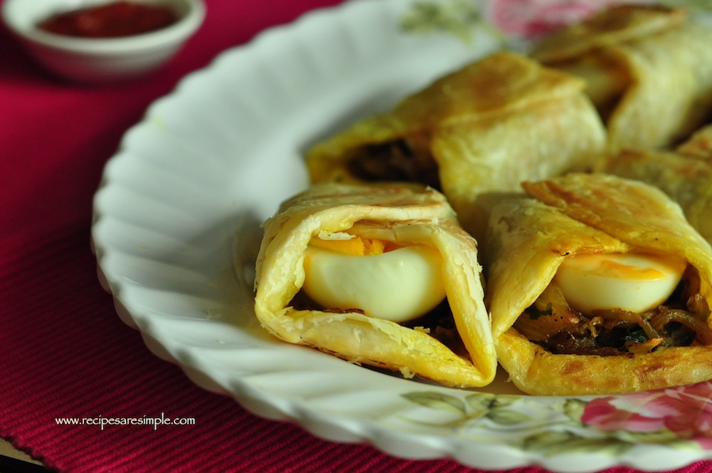 egg puffs Egg Puffs Made with Roti Prata   My Secret