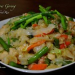 kway teow 150x150 White Bee hoon with Vegetables & Egg