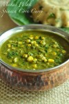 Makai Palak – Curried Corn with Spinach