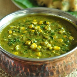 makai palak 300x300 Vegetarian and Egg Recipes