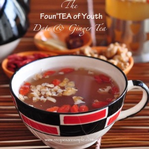 date and ginger tea 300x300 Drinks and Beverages