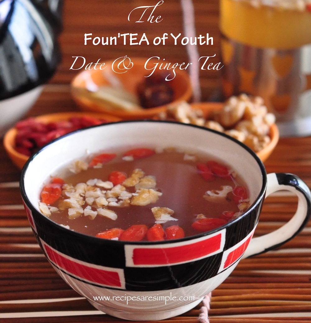 Date and Ginger Tea – Foun’TEA’ of Youth