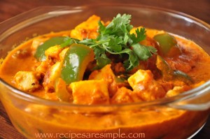 paneer butter masala recipe 300x199 Restaurant Style Paneer Butter Masala   Paneer Makhani   Easy