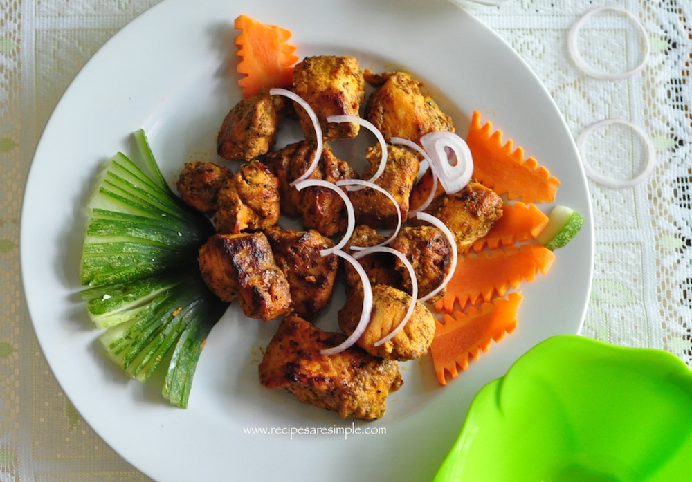 Delicious Fish Tikka - Tangy Smoky Fish Kebabs