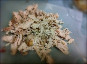 chicken deboned 300x223 Tricolor Pasta Chicken Salad