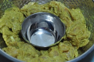 chicken in bowl 300x199 Chicken Satay Recipe | Malaysian Chicken Skewers