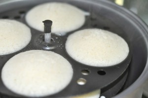 idli24 300x199 Soft Idli Recipe   Make Spongy Perfect Idli   using Poha / Aval and Idli Rava