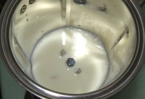milk 300x204 Badam Milk Drink   Almond Milk with Saffron and Cardamom