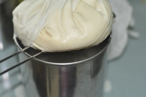 soy milk recipe till cool enough to press 300x199 Soy Milk Recipe | How to make Soy Milk   Steps