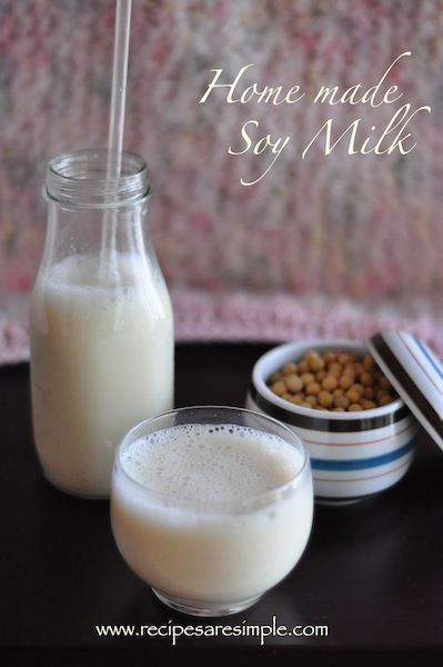 soy milk Soy Milk Recipe | How to make Soy Milk   Steps