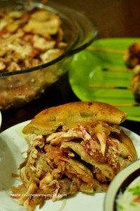 Musakhan dish 199x300 MUSAKHAN   Palestinian Sumac Chicken with Caramelized Onion and Taboon Bread