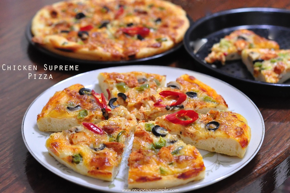 chicken supreme pizza recipe