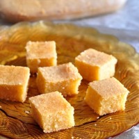 easy baked semolina squares 200x200 Dessert Recipes   Sweet Snacks   Cookies